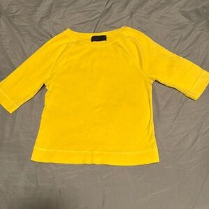 Vintage 1999 Ralph Lauren Yellow Top